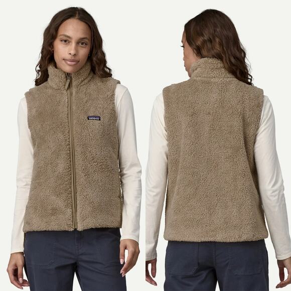 PATAGONIA Los Gatos Fleece Vest Womens Small Gorpcore Winter Sustainable Teddy - Picture 3 of 9